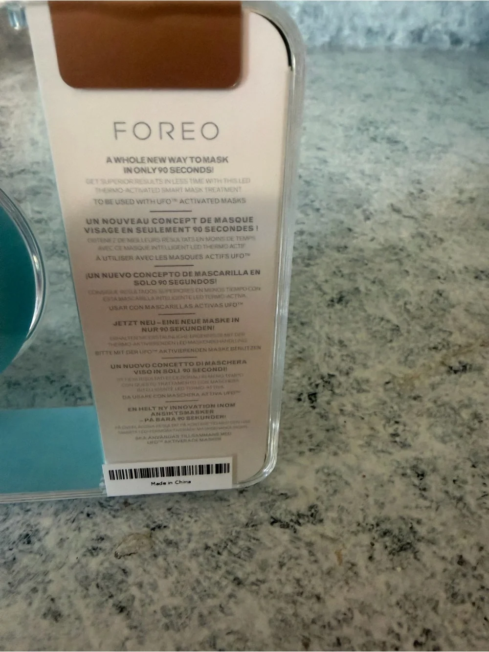 Skincare device packaging